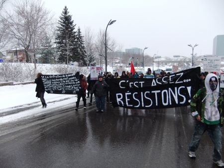 Gatineau : La journée internationale contre la brutalité policière