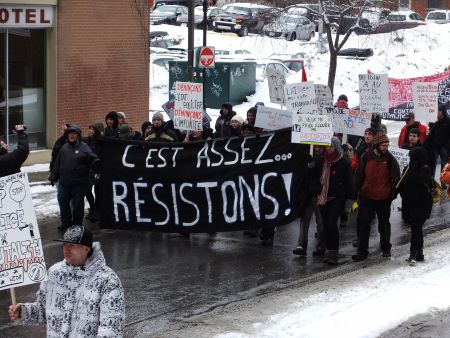 Gatineau : La journée internationale contre la brutalité policière