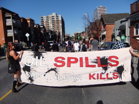 Ottawa Residents Protest Tar Sands Pipelines